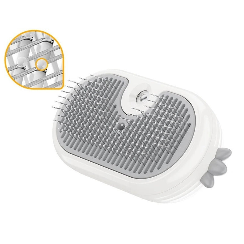 Pet Steamer Comb - Gentle Grooming, Happy Pets