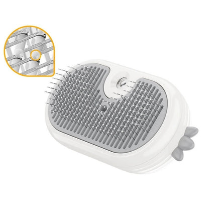 Pet Steamer Comb - Gentle Grooming, Happy Pets