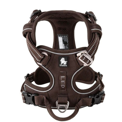 No pull Dog Harness - Adjustable, Reflective