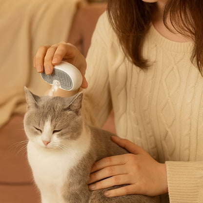Pet Steamer Comb - Gentle Grooming, Happy Pets